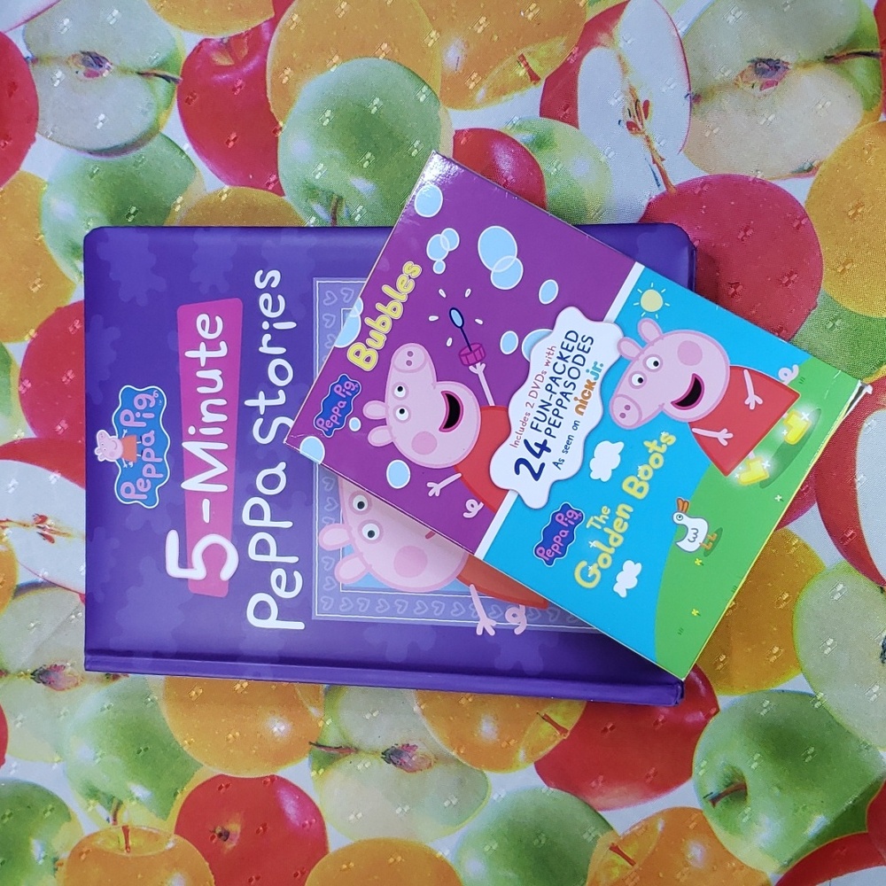 Peppa Pig Book and Peppa Pig DVD Set